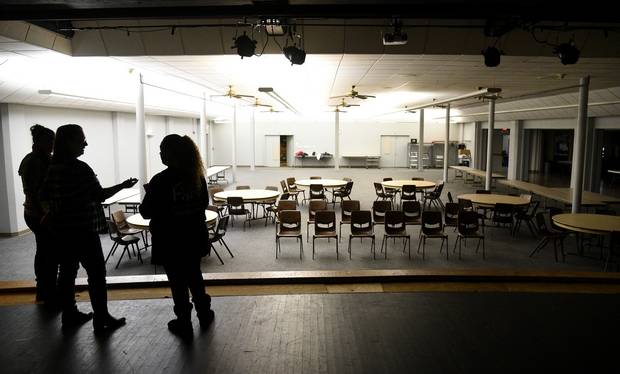 Emergency winter shelter in Elgin