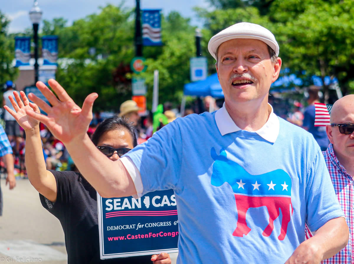 Elgin Township Democrats Fourth of July Parade 2019