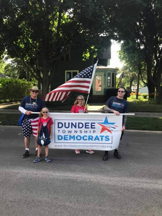 Elgin Township Democrats Fourth of July Parade 2019