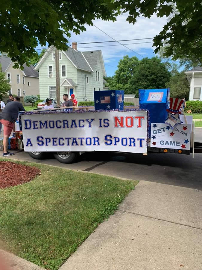 Thank you to everyone who joined us in the Elgin Fourth of July Parade