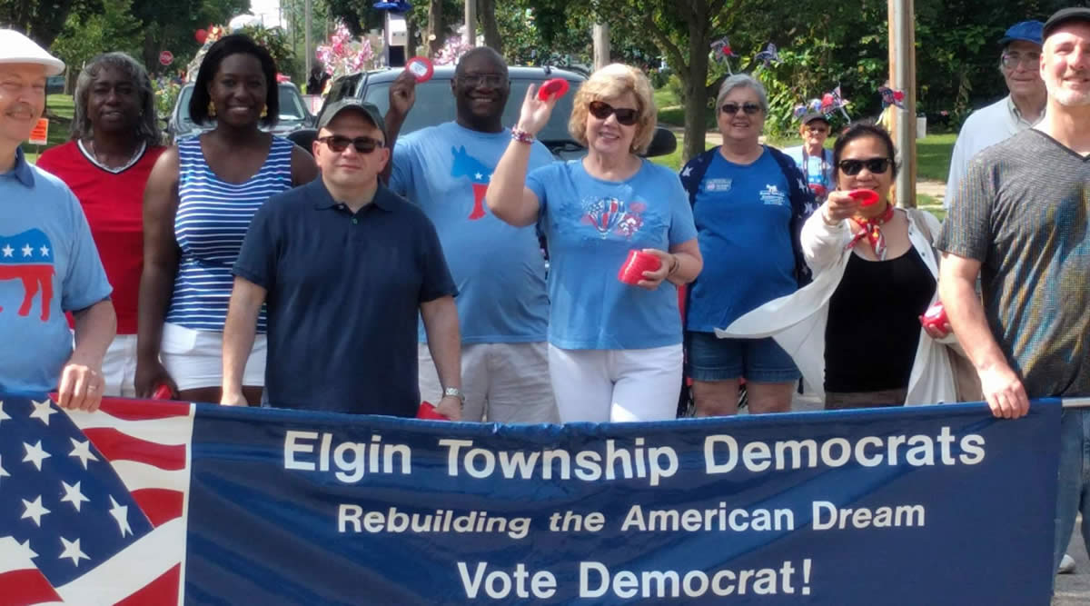 Elgin Township Democrats July 4th Parade