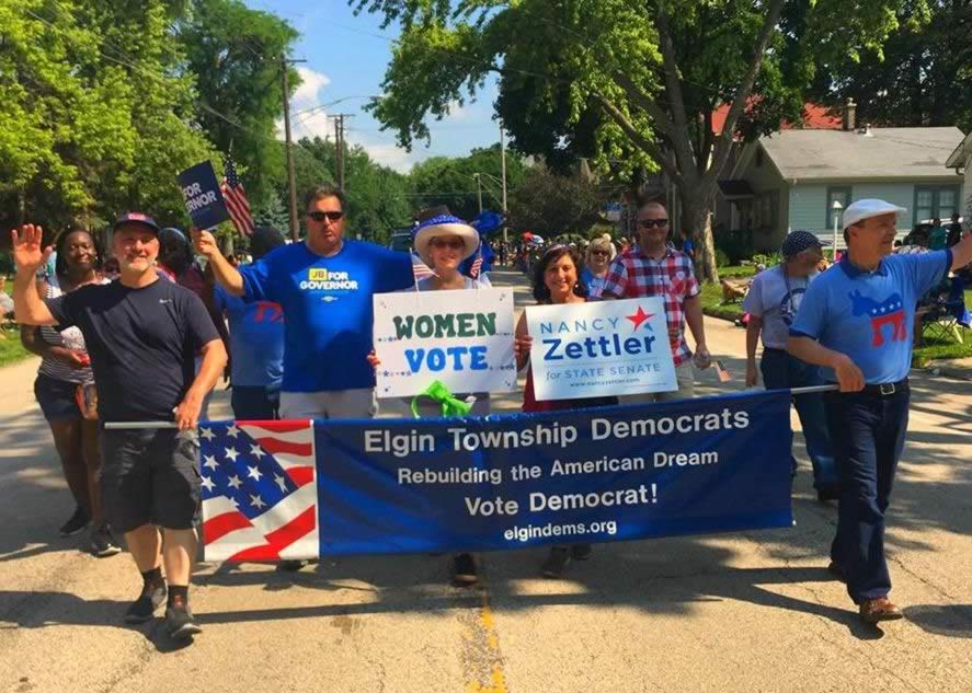 Elgin Township Democrats July Parade