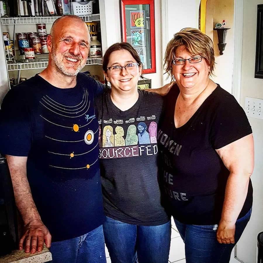 Mike, Kat and Holly Rende