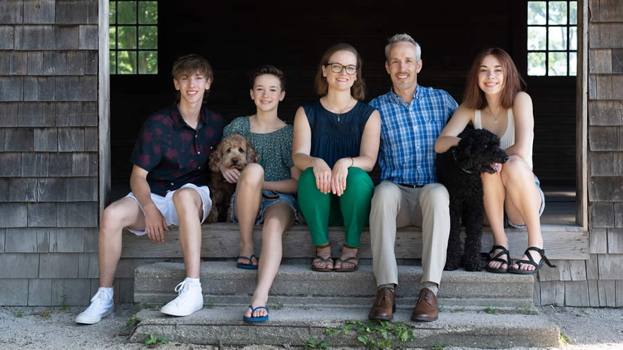 Martha Paschke and Family