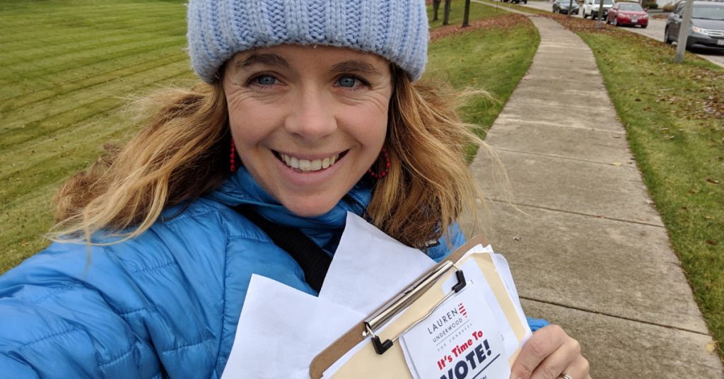 Maura Hirschauer Canvassing