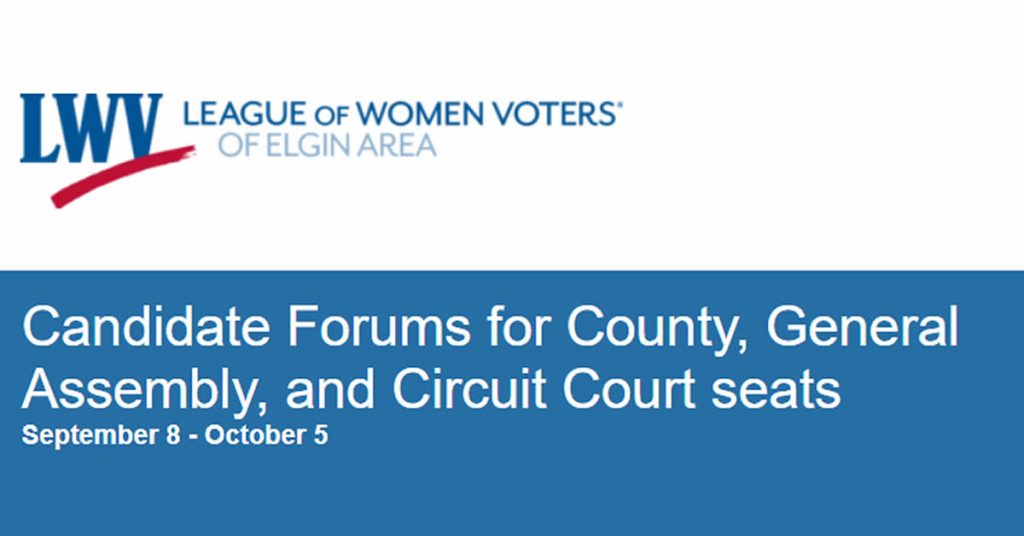 LWV Candidate Forums 2020
