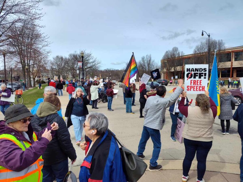 hands off rally in elgin il april 5 2025 01