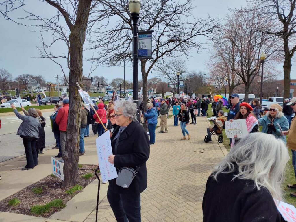 hands off rally in elgin il april 5 2025 14