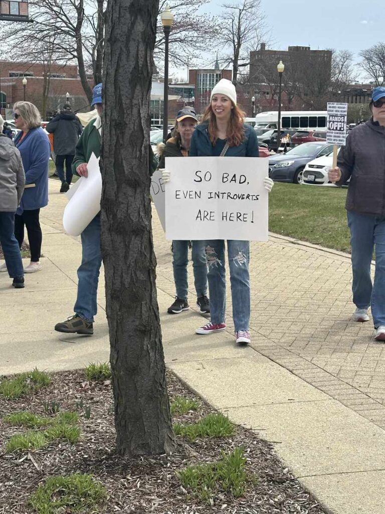 hands off rally in elgin il april 5 2025 34