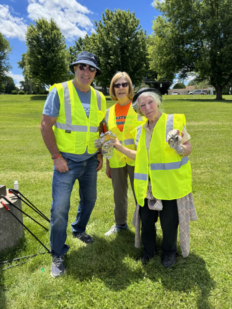 elgin township democrats highway cleanup 6 20 2026 01