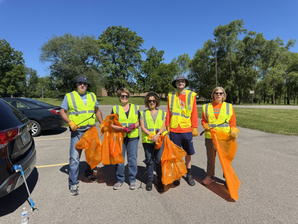 elgin township democrats highway cleanup 6 20 2026 04