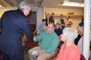 Chris Kennedy at the April 2017 Elgin Dems Meeting