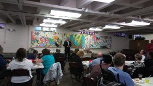 Chris Kennedy talks to the Elgin Dems